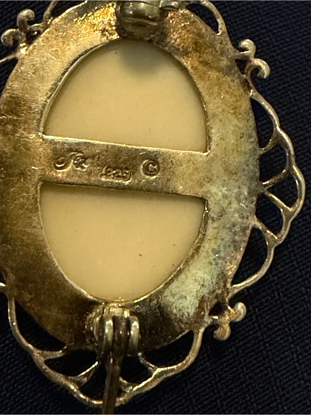 Vintage floral brooch